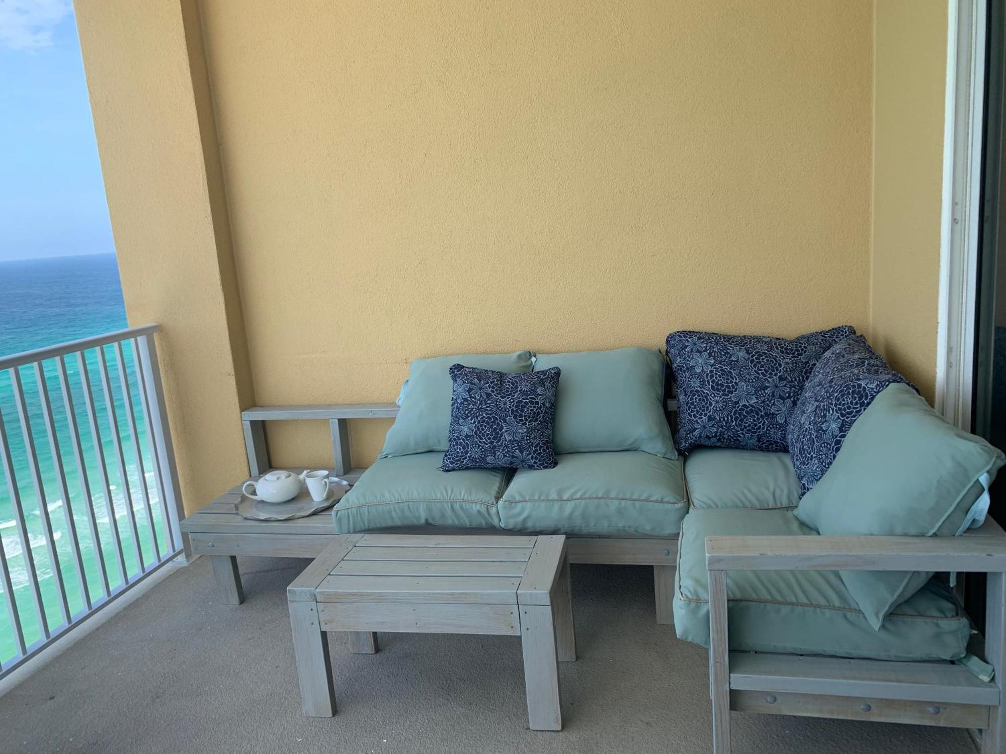 Tropic Winds 1701 Premium Corner Unit With 2 Parkings! Free Beach Chairs Service! Panama City Beach Exterior photo