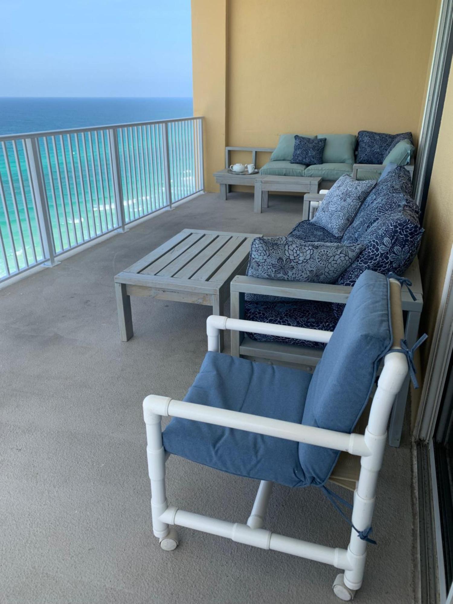 Tropic Winds 1701 Premium Corner Unit With 2 Parkings! Free Beach Chairs Service! Panama City Beach Exterior photo